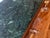 Brown Damchiya Indian Cabinet With Green Marble Top For Sale - Image 8 of 9