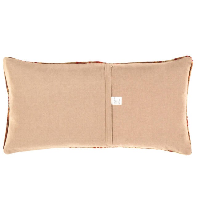 Offered is Vintage handwoven Turkish pillow. This is 100% wool. Back 100% cotton. Beautiful colors and well made. This...