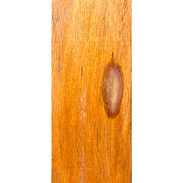 1940s Mahogany and Bamboo Wrapped Dining Table in the Paul Frankl Style For Sale - Image 9 of 9
