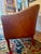 1930s Mid-Century Cognac Leather Loveseat + Pair of Barrel Chairs For Sale - Image 4 of 8