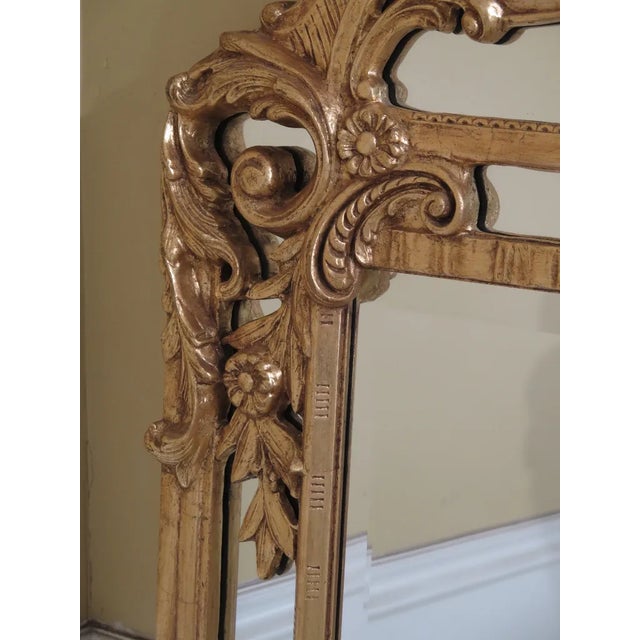 Friedman Brothers Friedman Brothers Gold Large Mirror For Sale - Image 4 of 11
