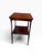 1950s Vintage Mahogany Two-Tier Side Table With Gallery Top For Sale - Image 5 of 9