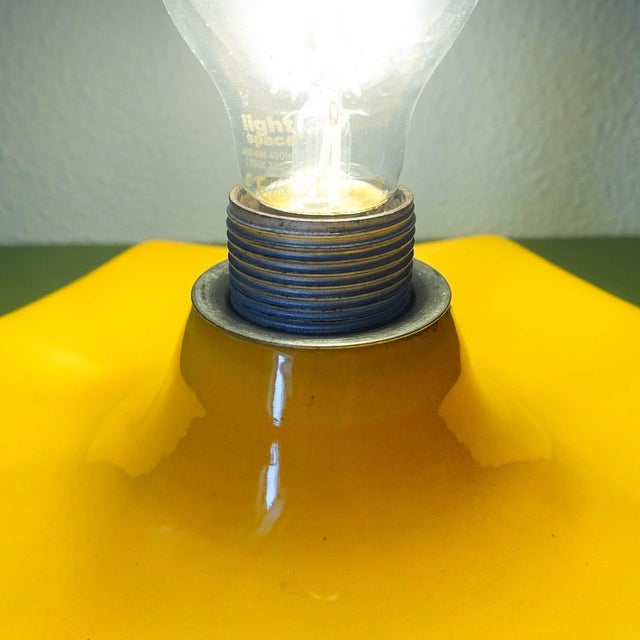 German Wall Lamp in Ceramic, 1970s For Sale - Image 9 of 16