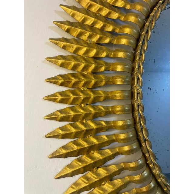 Italian Sun Mirror, 1950s For Sale - Image 6 of 7