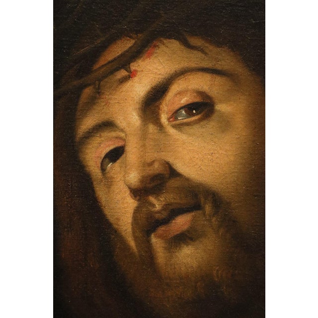 Follower of Rubens, Ecce Homo, 1700, Oil on Canvas For Sale - Image 13 of 16