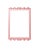 Contemporary Fleur Home Garden District Laurel Rectangle Mirror in Pink Punch, 36x48 For Sale - Image 3 of 3