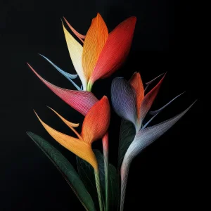 Birds of Paradise 3, Photograph by Michael Filonow