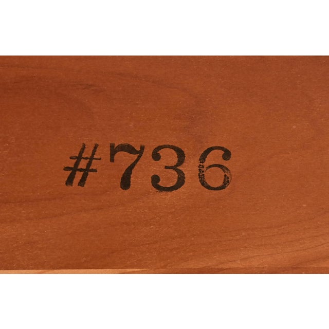 Harden Furniture Arts and Crafts Shaker Solid Cherry Wood Coffee Table For Sale - Image 12 of 13