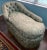 Silk Upholstered Antique Chaise For Sale - Image 12 of 12