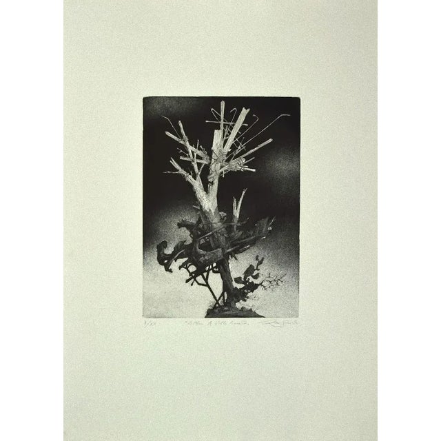 The Tree is an original Contemporary artwork realized in the the 1970s by the italian artist Leo Guida. Original Etching...