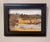 This oil painting captures a serene landscape of Blackmer Lake, where gentle brushstrokes evoke the tranquil interplay...