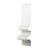 White Wave Nightstand by Julien Vidame For Sale