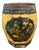 19th-Century Antique Chinese Hand-Painted Tea Canister For Sale