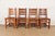 A beautiful set of four antique Mission or Arts & Crafts ladder back dining chairs By Charles P. Limbert Co. USA, Circa...