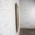 Brown 1974 Modern Wall Mirror by Thomasville Rectangular Oak Frame With Brass Plated Detail For Sale - Image 8 of 18