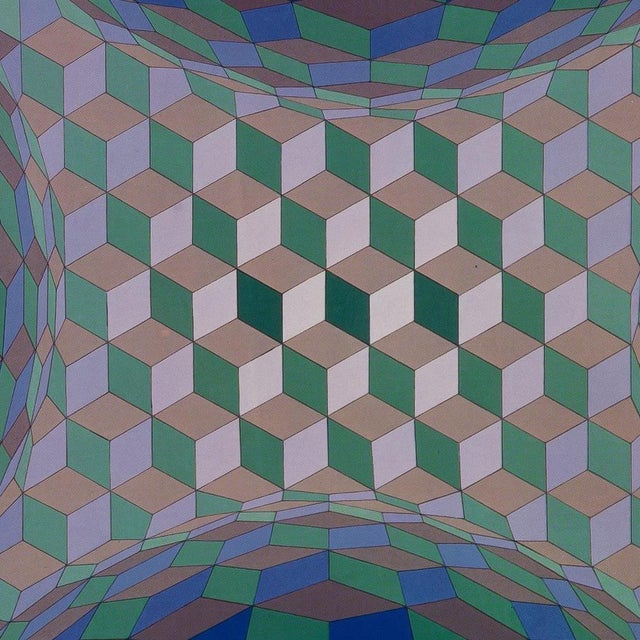 Victor Vasarely, CHEYT STRI TON, Etching For Sale - Image 5 of 6