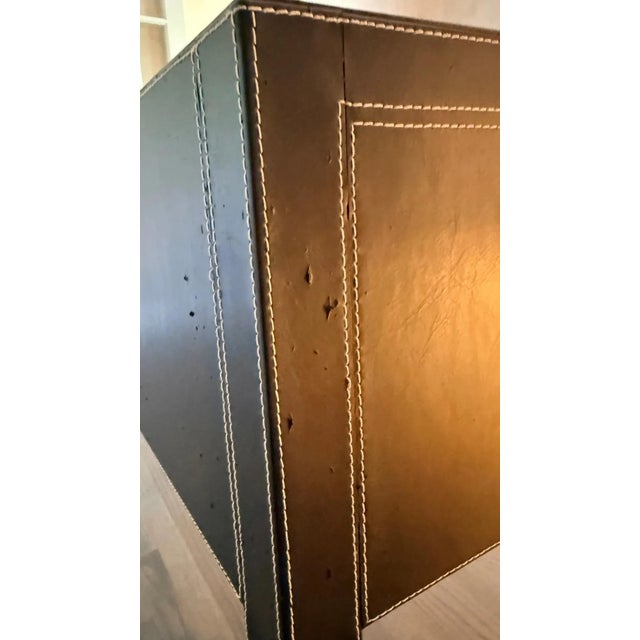 Modern Clarendon Bernhardt Leather Desk For Sale - Image 12 of 12