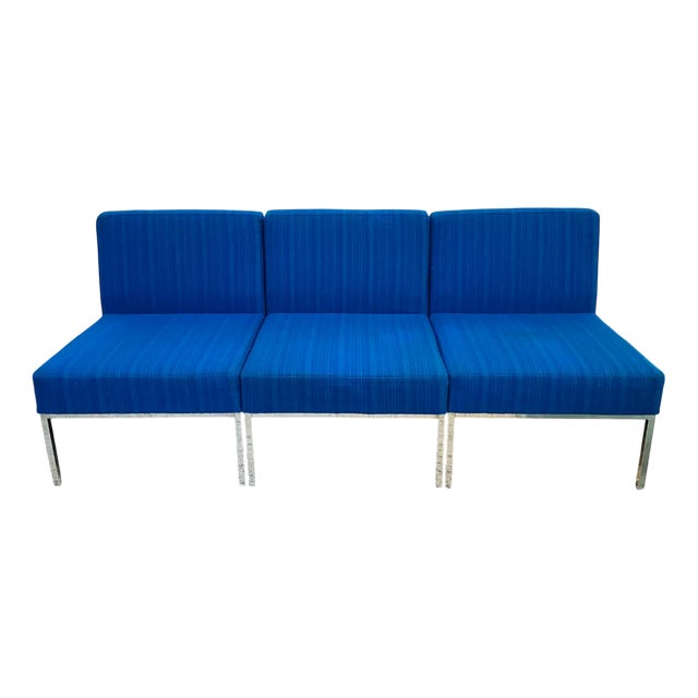 Mid-Century Modular Lounge Chairs, 1970s, Set of 3 For Sale