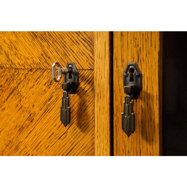 Early 20th Century Art Nouveau Bookcase For Sale - Image 14 of 18