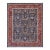 Navy Persian Ferahan Design Hand-Knotted Wool Rug, 08'02 X 09'11 For Sale