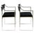 Set of 6 pcs. Mid-Century Italian chrome frame chairs from 1970's. This set consits of 6 pcs. chairs with amrests. The...
