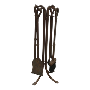 Fire Place Tool Set Hand Forged