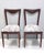1950s Dining Chairs with Beech Frame and Linen Patterned Fabric attributed to Carlo Enrico Rava, 1950s, Set of 4 For Sale - Image 5 of 13