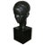 Bronze Boy's Head Sculpture on Pedestal, Mid-20th Century For Sale - Image 10 of 10