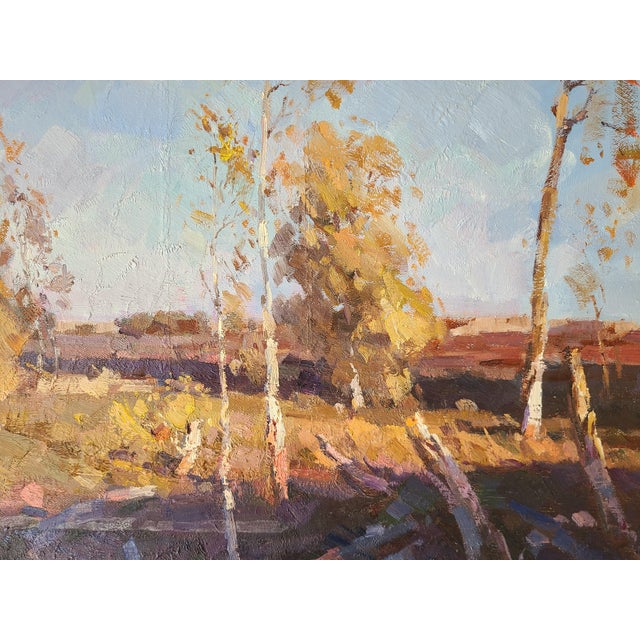 Impressionist Calvin Liang Oil Painting Rural California Impressionist Landscape For Sale - Image 3 of 14