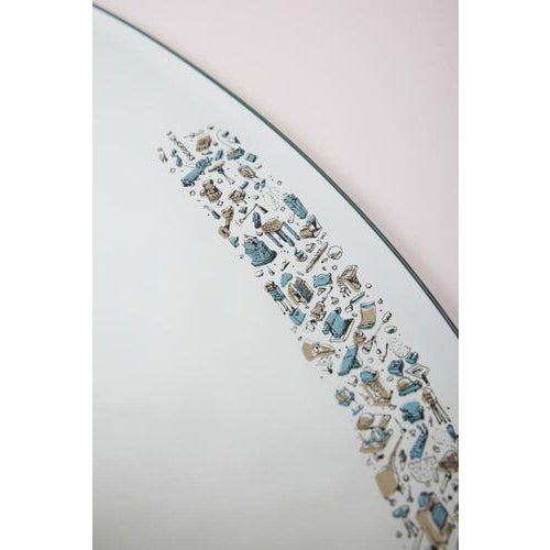 1980s Sosia Mirror by Ugo La Pietra for Zanotta For Sale - Image 5 of 8