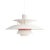 Poul Henningsen Ph 5 Pendant for Louis Poulsen in Modern White For Sale