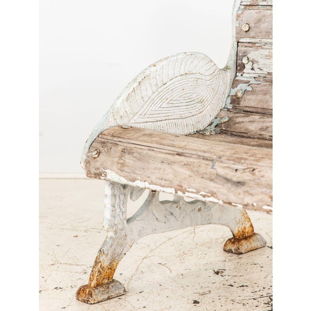 Crane Bench From Colchester Zoo in England, 20th Century For Sale - Image 9 of 11