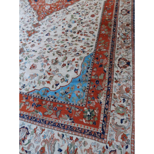 Mid 20th century Northwest Hand Knotted Wool Pile Oversize Persian Rug. 9'10"x 16'3" For Sale - Image 11 of 18