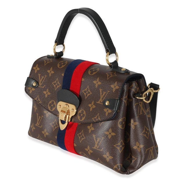 Item #: 133496 Exterior Material (Specific): Monogram Coated Canvas; Velvet Size: BB Interior Material: Fabric Dimensions:...