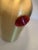 Contemporary Contemporary Red Studs Murano Glass Table Lamp For Sale - Image 3 of 13