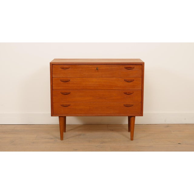 Vintage Danish Chest of Drawers in Teak, 1960 For Sale - Image 12 of 12