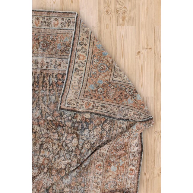 Antique Zabihi Collection Persian Doroksh Rug For Sale In New York - Image 6 of 9