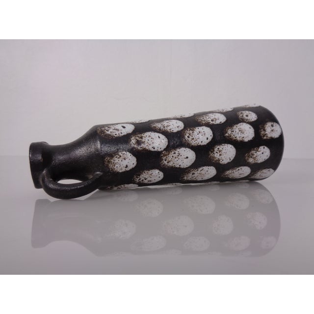 German Studio Ceramic Vase by Monika Maetzel, 1960s For Sale - Image 12 of 18