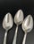 1900 - 1909 C. Preusser Jewel Co. Madam Jumel Sterling Five O'Clock Spoons With Mono I, Set of 3 For Sale - Image 5 of 9