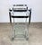 1970’s Polished Chrome & Glass Milo Baughman Two-Tier Tea / Bar Cart For Sale - Image 11 of 12