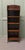 Art Deco Tall Slim Oak Bookcase, 1930 For Sale - Image 4 of 7
