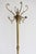 Mid-Century Modern Italian Brass Coat Rack with Rotating Crown, 1960s For Sale - Image 3 of 15