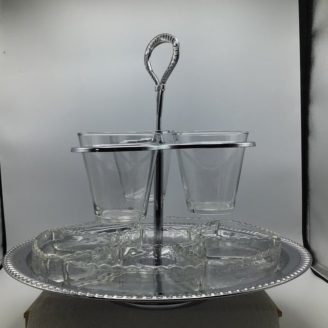 Mid-Century Modern Irvinware Model 22810 Chrome Plated Lazy