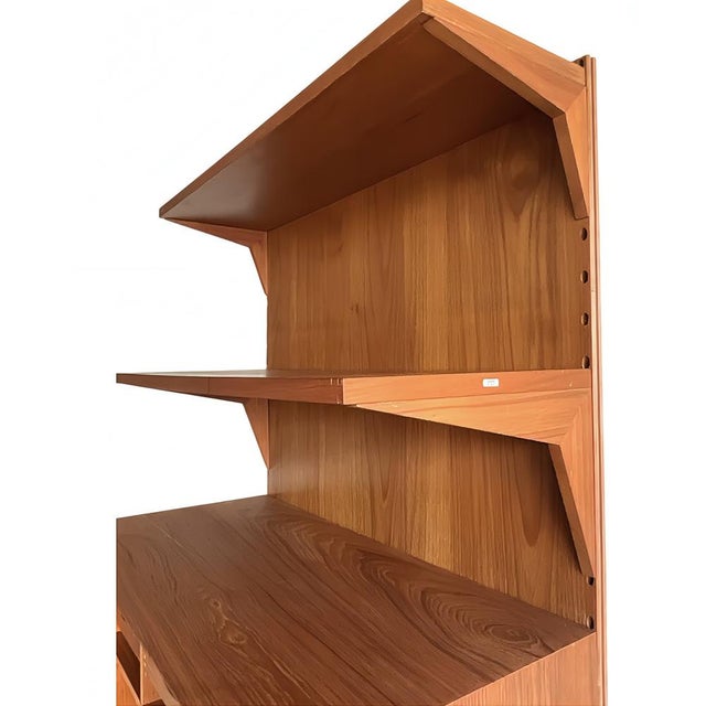 Mid-Century Teak Royal-System Shelving Unit by Poul Cadovius, Denmark, 1960s, Set of 8 For Sale - Image 11 of 18
