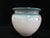Weller Large Eocean Art Pottery Green With Pink Flower Vase Jardiniere Planter For Sale In Portland, OR - Image 6 of 7