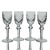 Waterford Late 20th Century Waterford Powerscourt Crystal Wine Glasses - Set of Four For Sale - Image 4 of 9