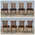 c.1940s Directoire Neoclassical French Regency Fruitwood Cane Back Dining Chairs, Set of 4 For Sale - Image 11 of 17