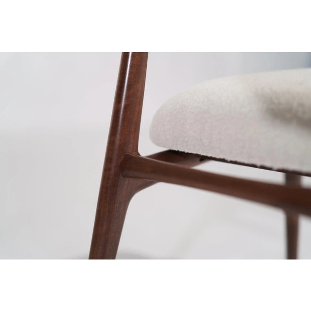 Sculpted Walnut Desk Chair by C. Stan Morris, Circa 1967 For Sale - Image 12 of 12