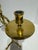 Early 20th Century Antique Arts and Crafts Adjustable Brass Student's Candelabra For Sale - Image 5 of 8