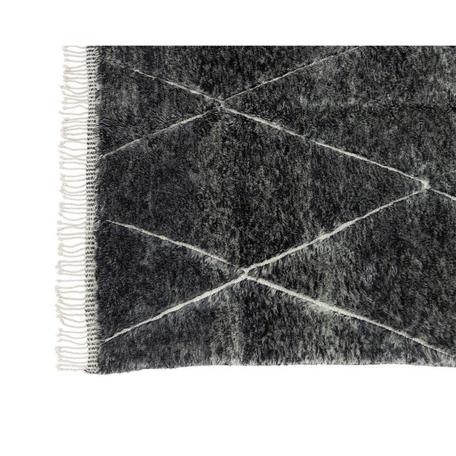 Hand-Knotted Wool Premium Rug by Azele Studio For Sale - Image 6 of 9